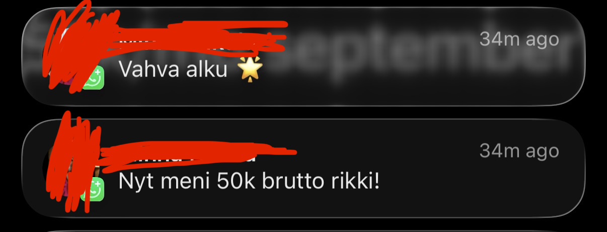 Viesti: 50k€ brutto rikki